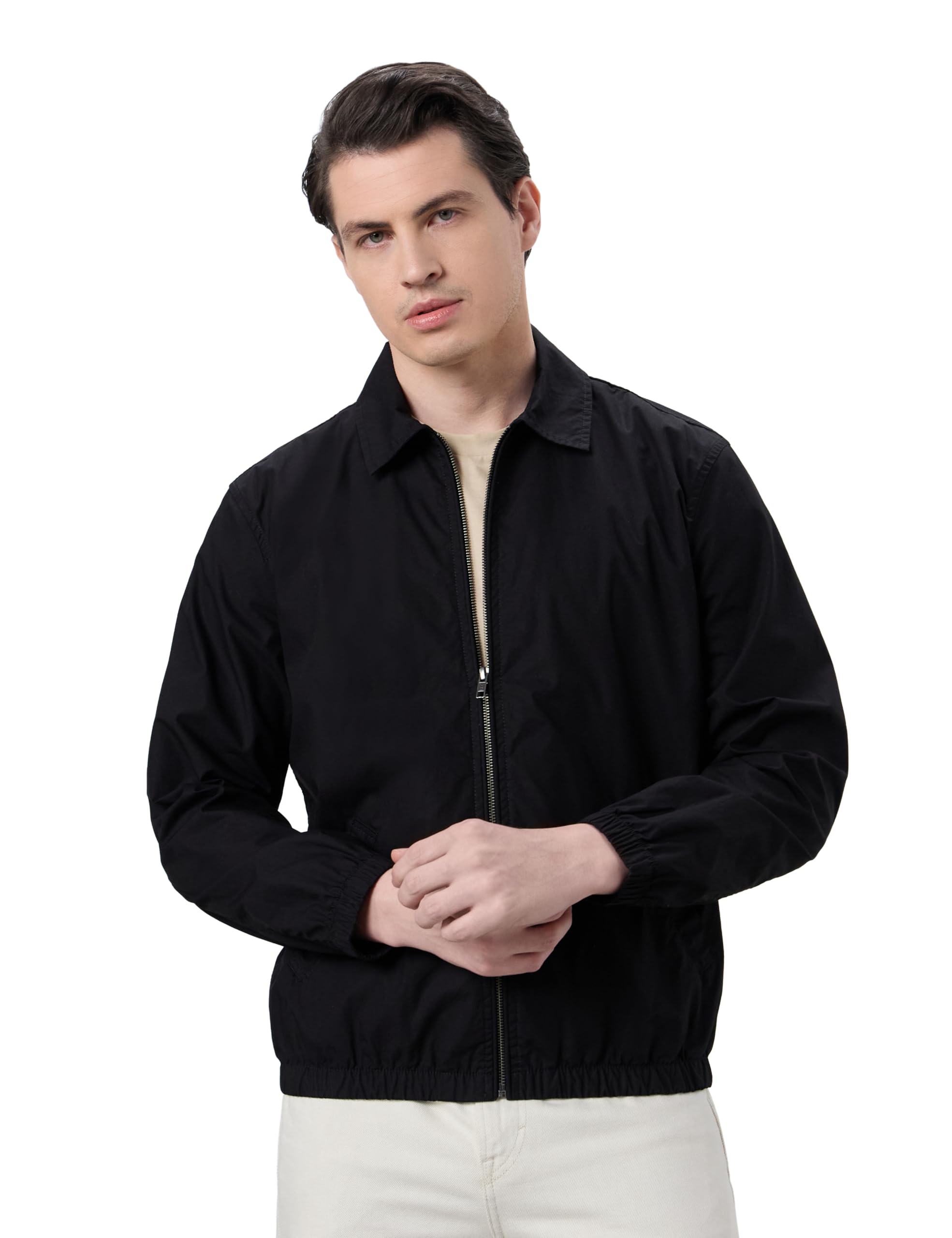 symbol premium Men's Poplin Light Weight Jacket |Non-Quilted |Regular Fit |Non-Lined | Available in Plus Sizes-picture-28