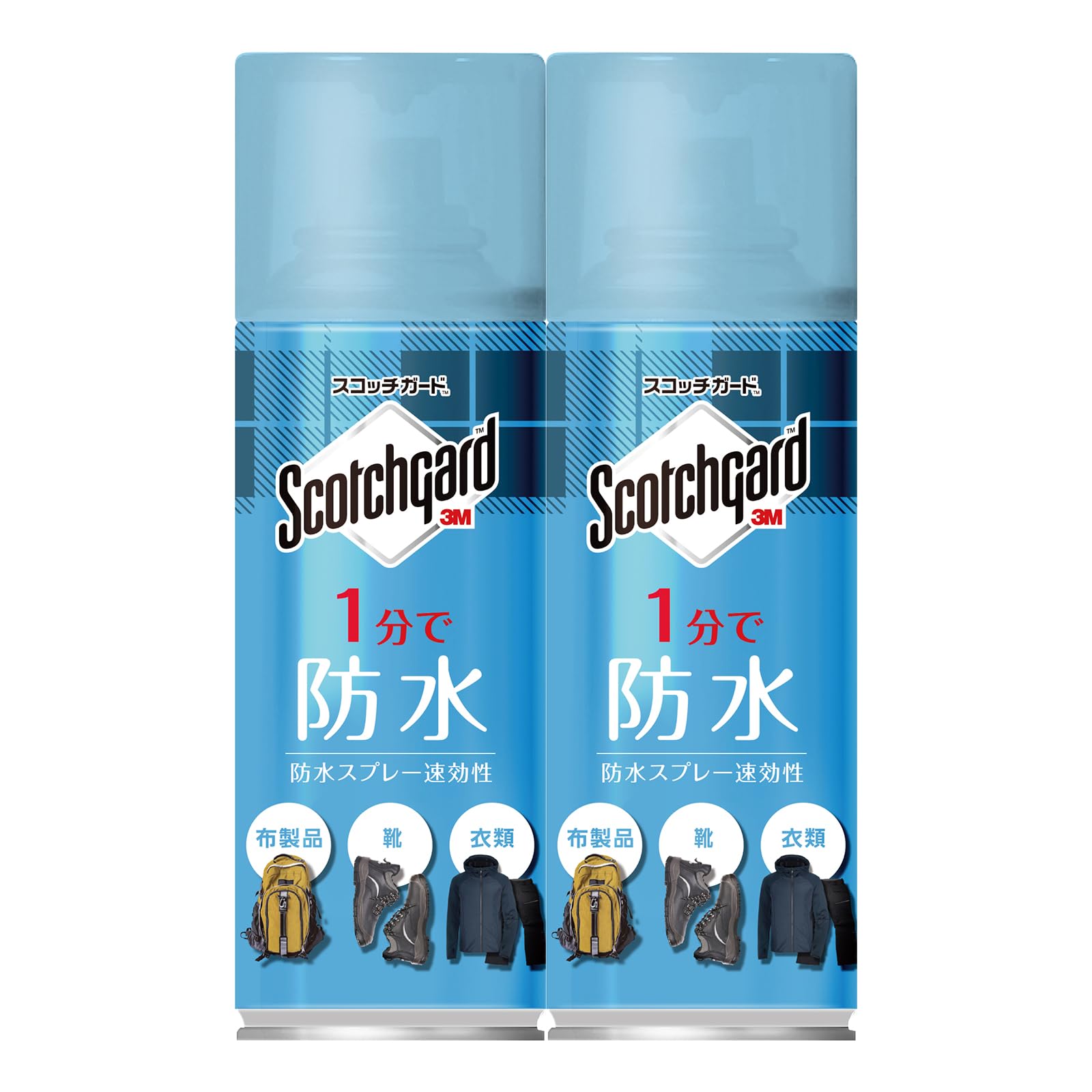 3M 防水スプレー 衣類 革 靴 速効性 1分で撥水300ml スコッチガード SG-S300 2P A