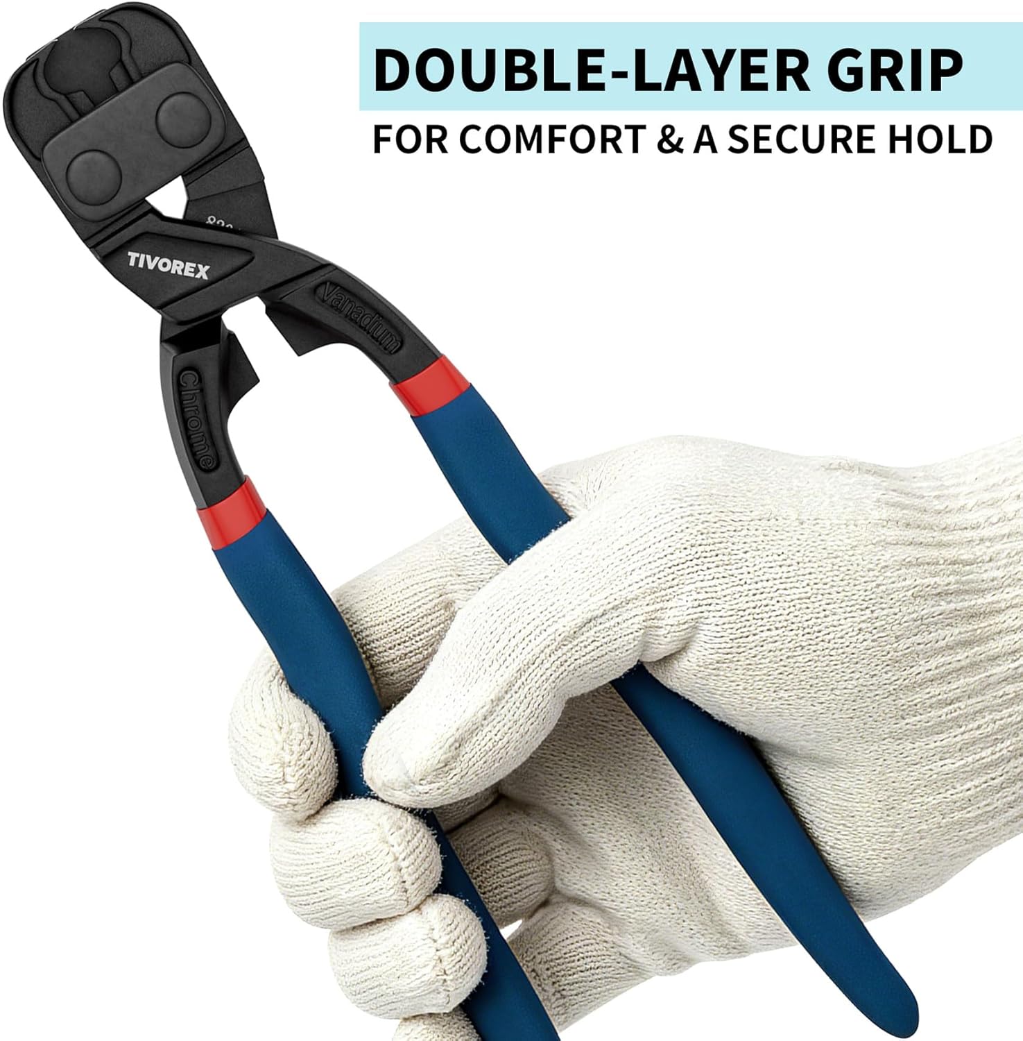 2-IN-1 Crimping Clamp Cinch & Remove Tool with Pipe Cutter, Pipe Fitting Crimper Tool Kit for 3/8" to 1" Stainless Steel Clamps Including Clamps (1/2" 25PCS, 3/4" 12PCS) & Storage Bag