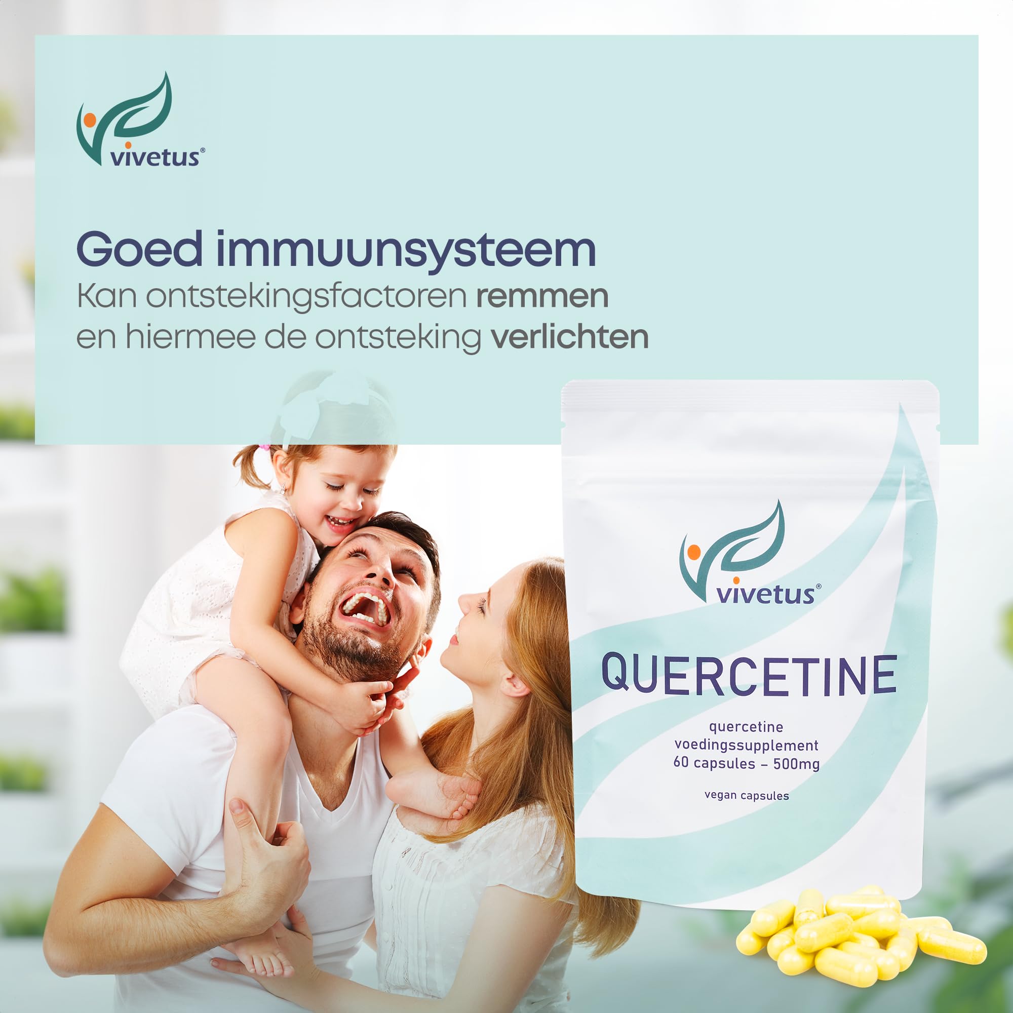 Quercetina - 60 capsula - 500 mg