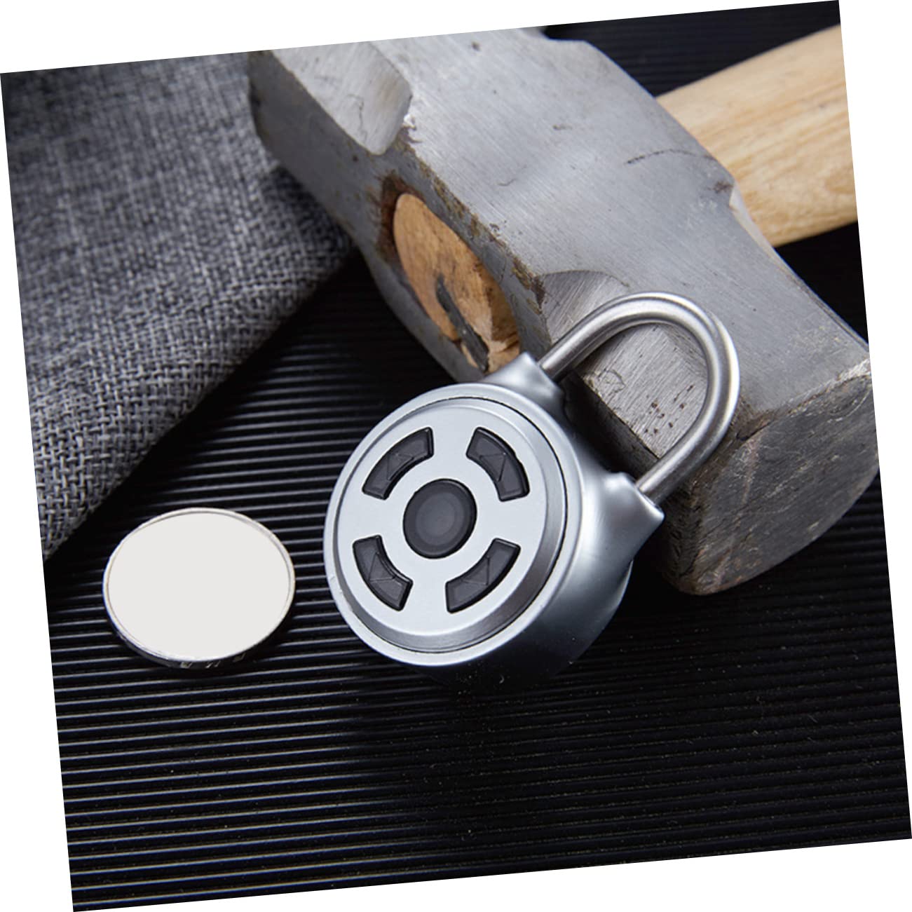3 Pièces le mot de passe Cadenas clé casier bagage portable verrou porte verrouillage du mot de passe serrure verrouillage par Acier inoxydable