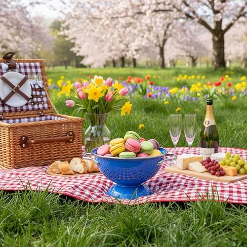 Vista 38 de Colador de Reston Lloyd, color azul índigo, Blanco