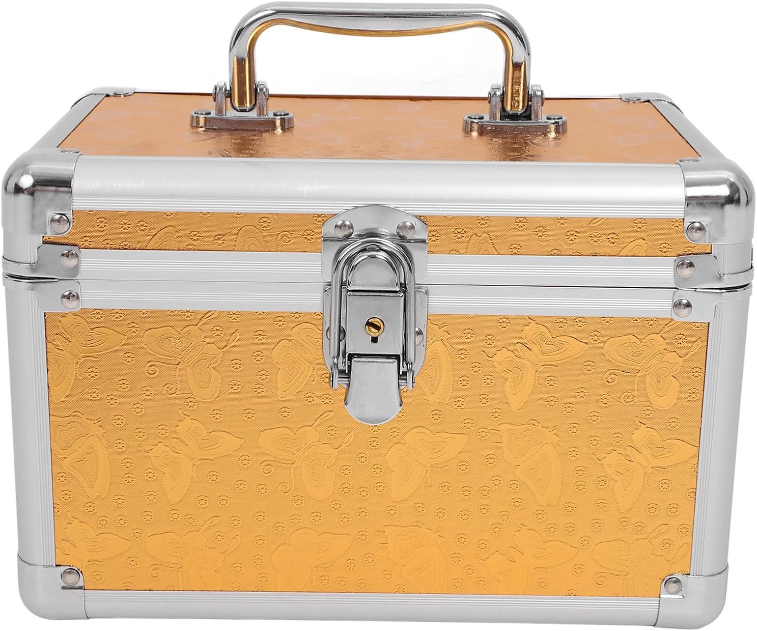 Portable Aluminum Alloy Tool Box Storage with Handle for Home Workshop
