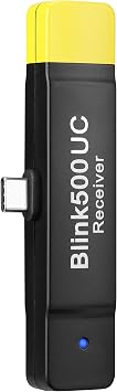 Saramonic 2.4 GHz Wireless Microphone USB-C Dual-Receiver for Smartphones, Tablets, Computers & More BLINK500RXUC