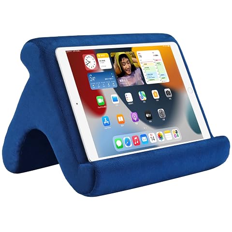 SAMHOUSING Tablet Pillow Stand Holder Dock for Bed with 3 Viewing Angles Compatible with All Tablets Phones and
