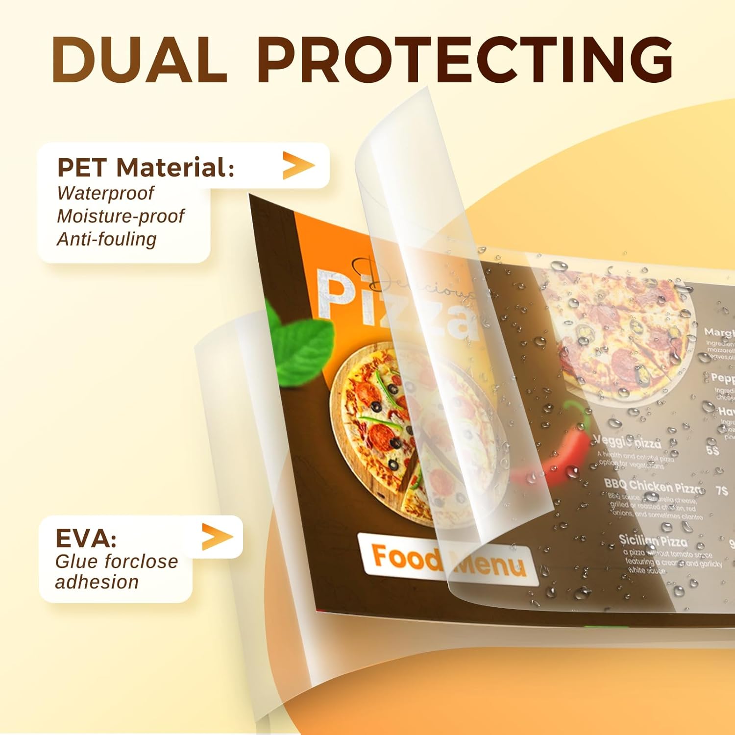 100Pack Laminating Sheets 11 x 17 Inch 3Mil Clear Thermal Laminating Pouches 11.5 x 17.5 Laminate Sheets Paper for Laminator,Clear Round Corner for Education Supplies & Craft Supplies & Menu