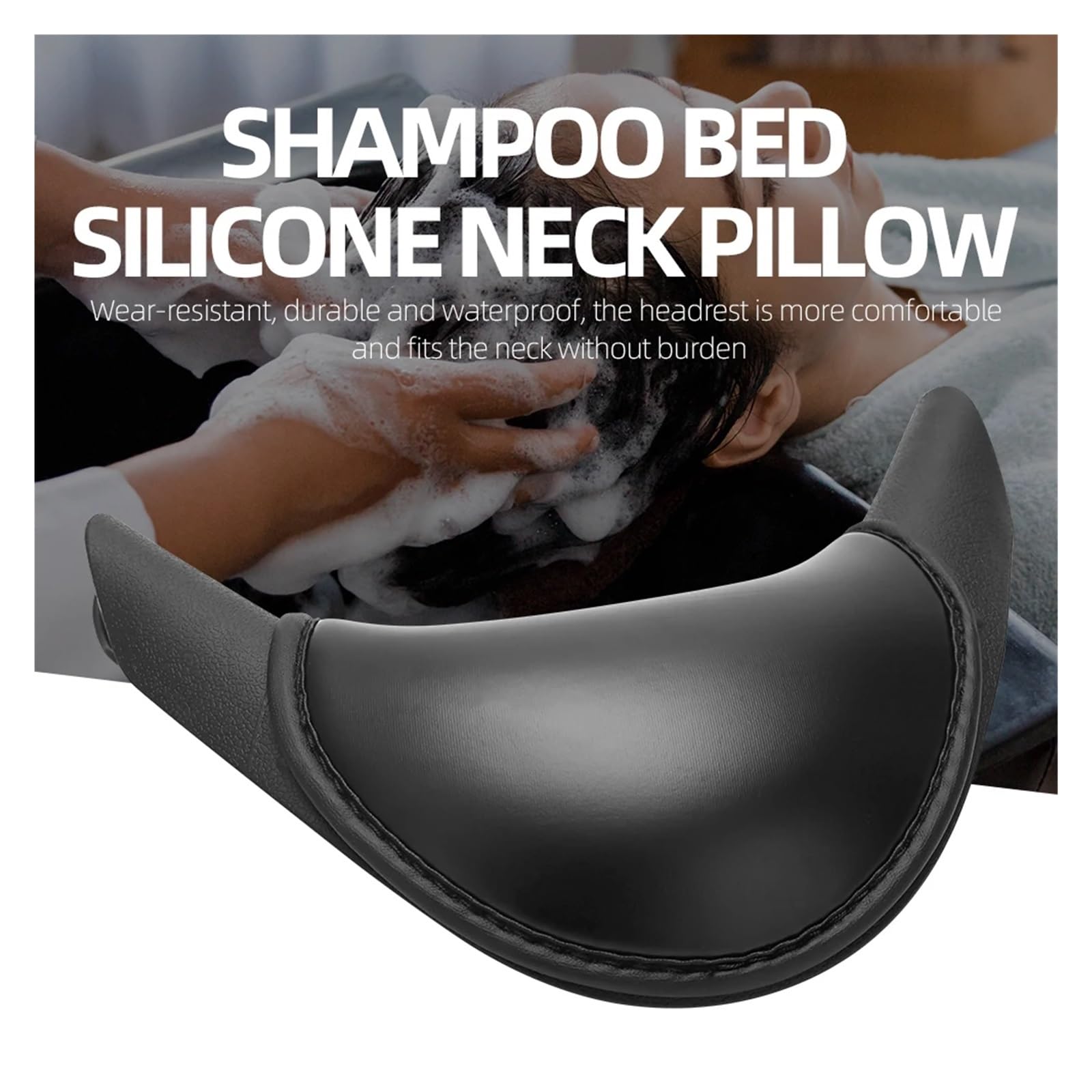 Almohada de Lavado para el Cabello Almohada for el Cuello for Lavado de Pelo y Piel, Cuenco for champú, Belleza del Cabello, cojín for Fregadero, Lavabo, Accesorios de salón
