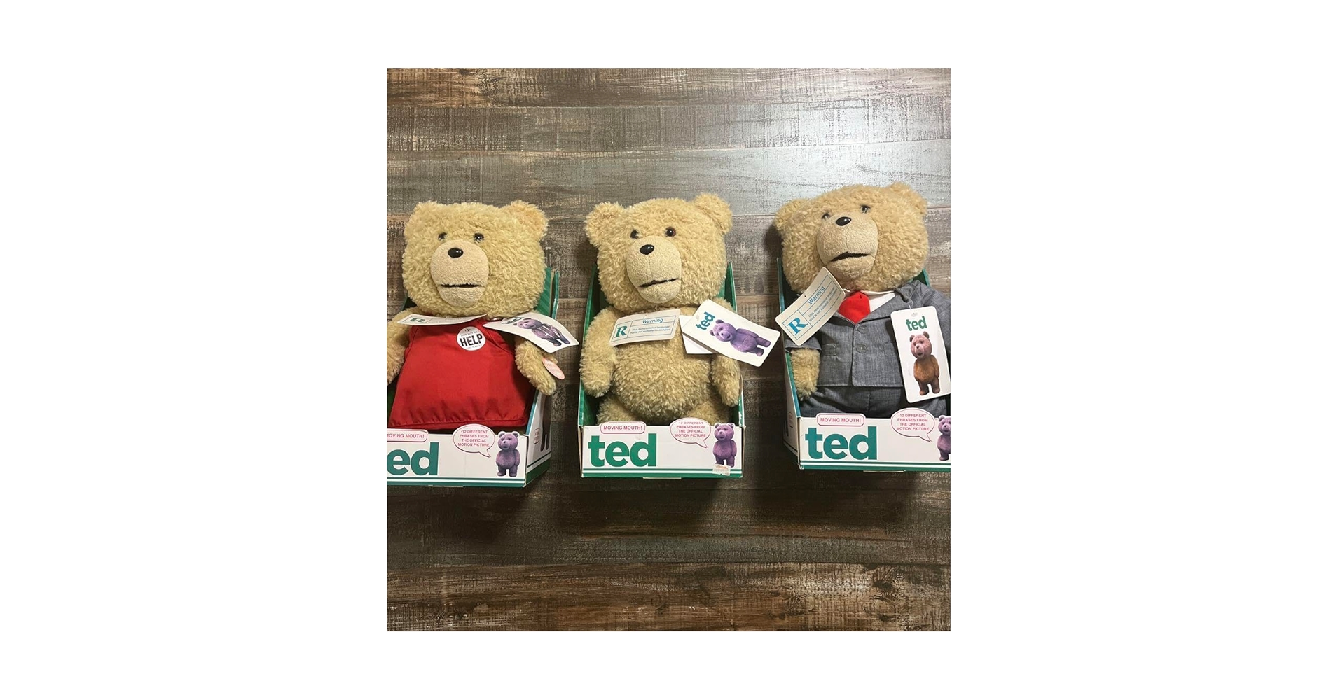 Amazon.co.jp: 海外版 TED テッド 16インチ 喋るぬいぐるみ 等身