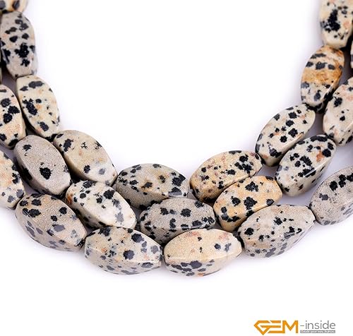 Miniatura 10 de GEM-Inside - Cuentas sueltas de amatista genuinas naturales de 0.315 x 0.630in con piedras de energía para hacer joyas de 15 pulgadas