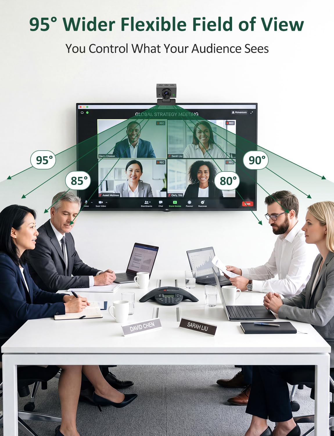 Webcam per PC, 1080 Streaming Camera