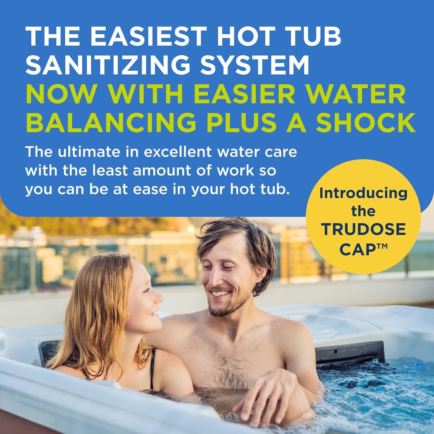 FROG @Ease Replacement SmartChlor Cartridge 3 Pack with Total Alkalinity Increaser & 1 Pack of Maintain for use with Hot Tub FROG @Ease Floating System