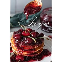 Recipes - Homemade Favorites Keeper, Recipe Organizing Cookbook - DIY Blank recipe journal for all your favorite recipes