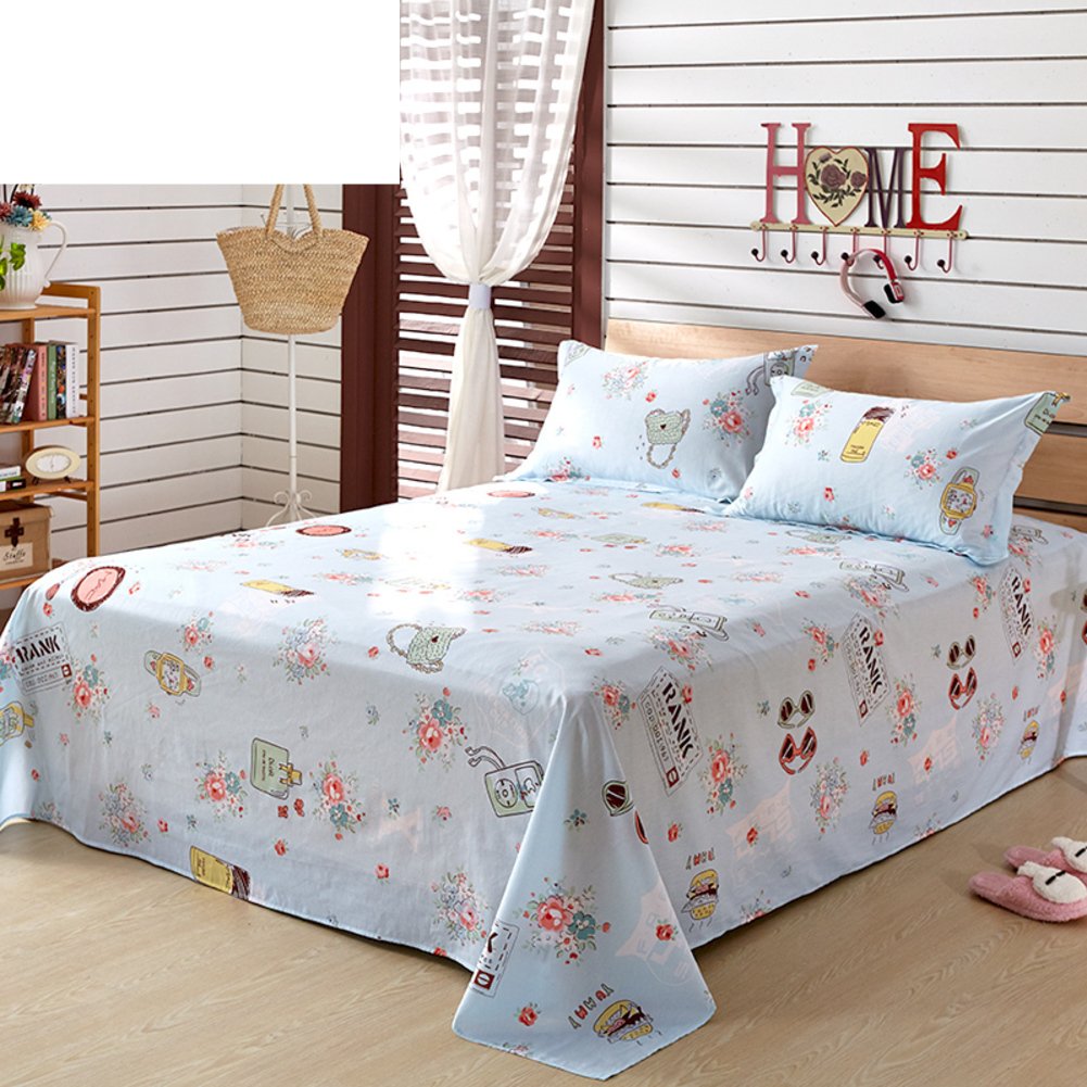 Drap de lit enfant coton 230x250cm pour éviter les draps trop courts