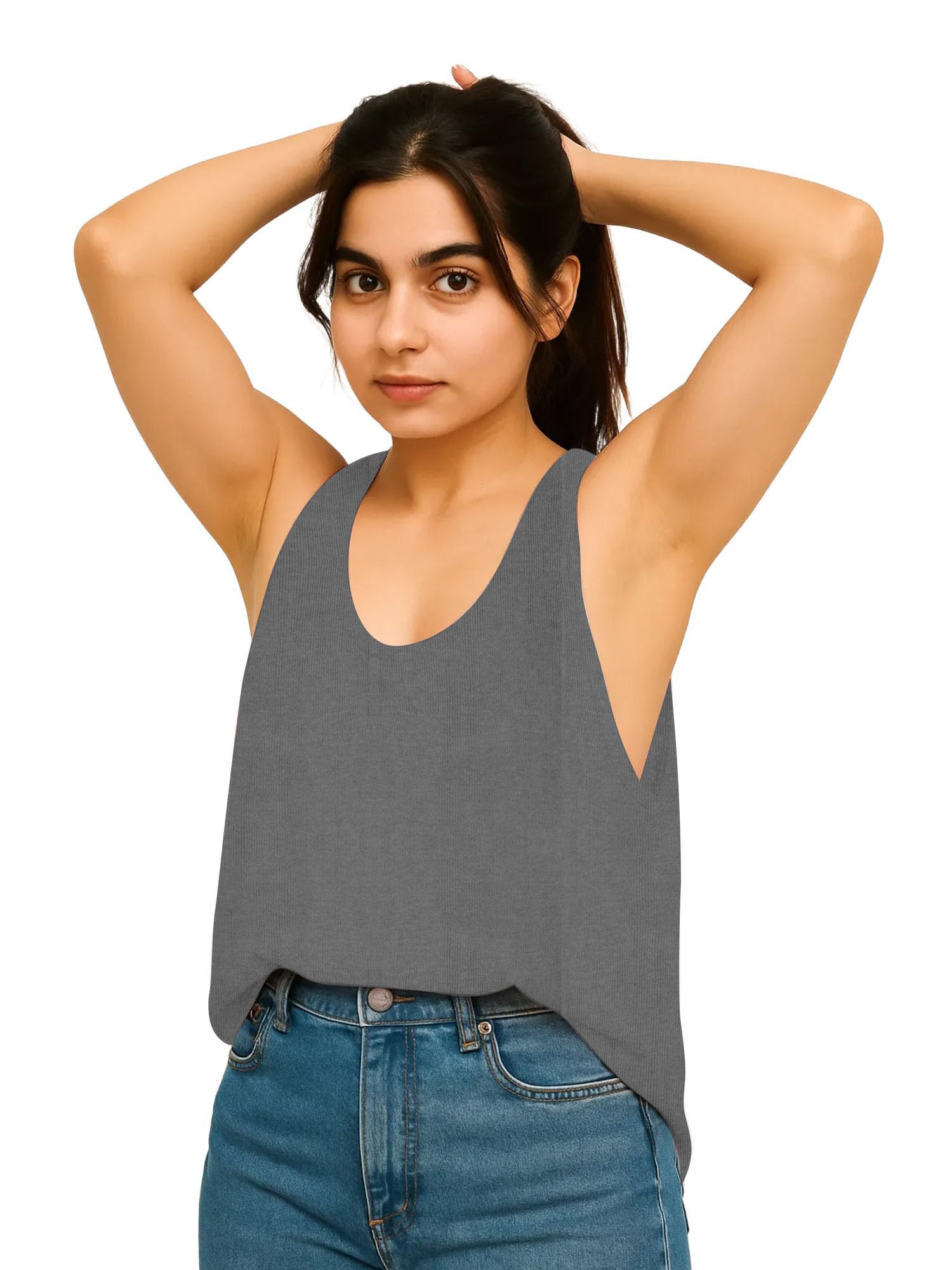 sohot Backless Yoga Tank Top - Lightweight, Moisture-Wicking Fitness Vest for Women 1005 SS54 Parent-picture-14