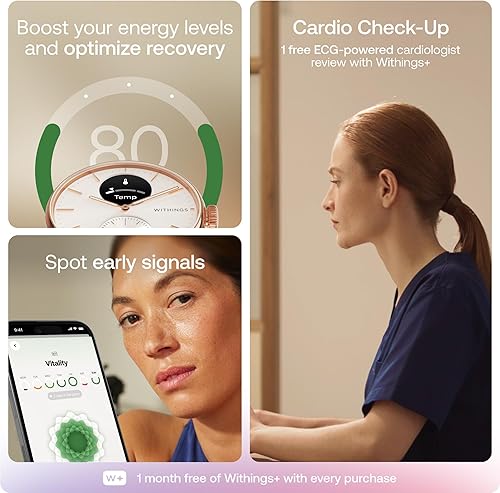 Miniatura 7 de Withings Scanwatch 2 1.496 in RG Blanco