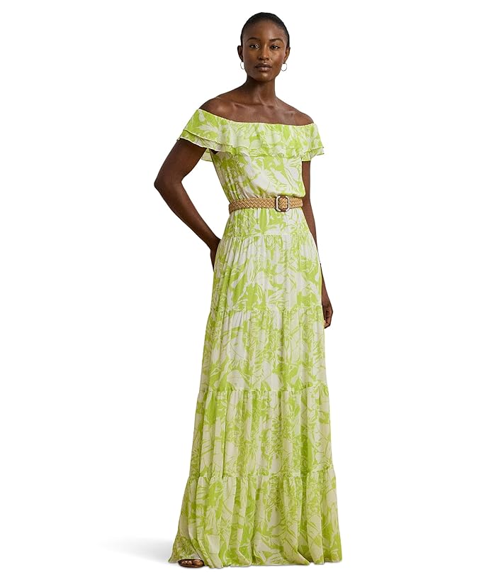rhiannon georgette evening dress Rhiannon Satin Dress main image 0