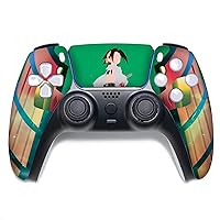 Vista 29 de BCB Controllers DBZ Goku Controlador inalámbrico personalizado, PS5, orgullosamente personalizado en Estados Unidos con impresión permanente