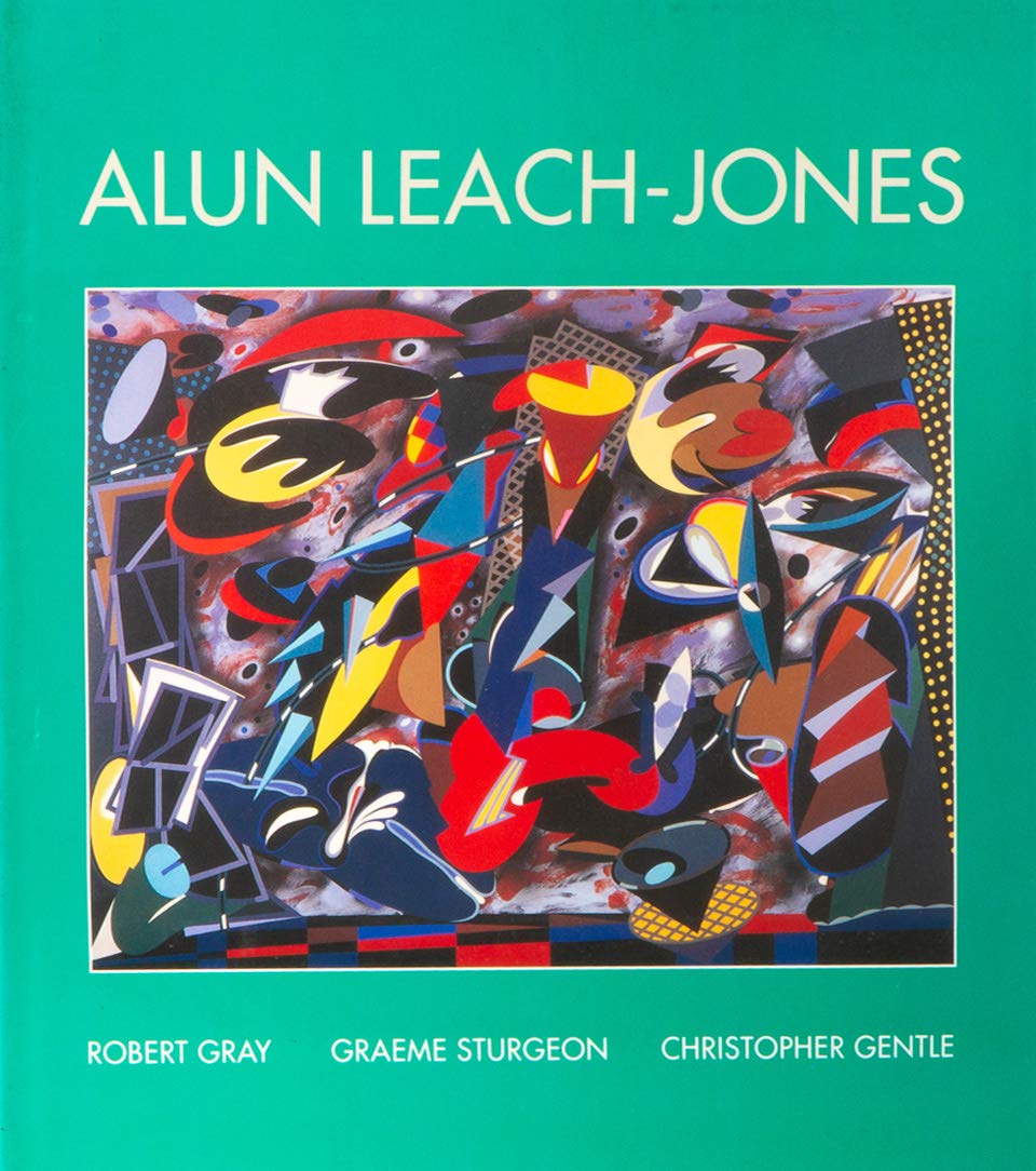 Alun Leach-Jones peinture abstraite lithographie murale contemporaine