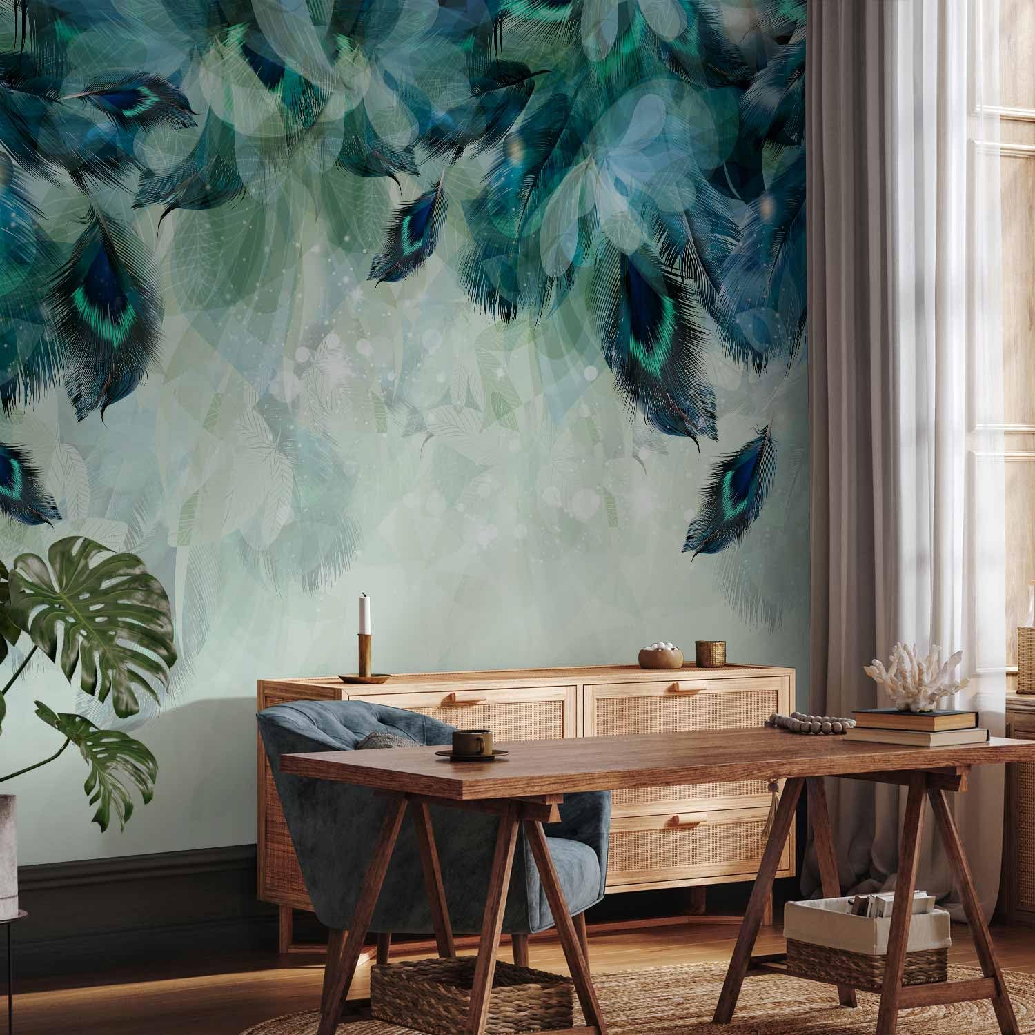Papier Peint Panoramique Paysage Grec - Décoration Murale Unique 350x256 Cm