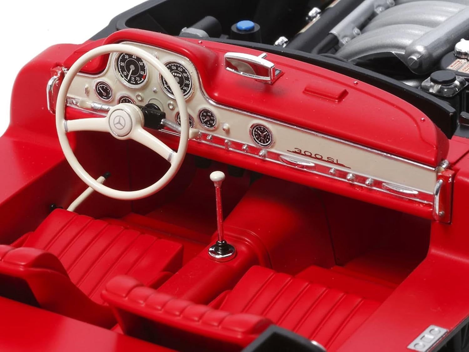 TAMIYA 24366 1:24 MB 300 SL Full-View Model Building Kit, Plastic Kit, Hobby, Crafts, Gluing, Model Kit, Model, Plastic Model Making