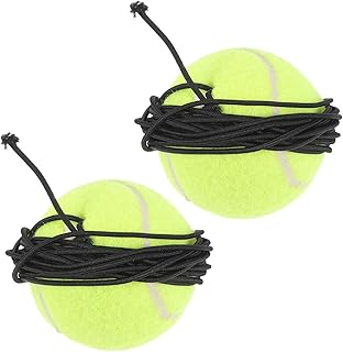 POPETPOP 2pcs Training Tennis Dental Dog Ball Interactive Dog Toys Tennis Fetch Ball Dog Toy Dogs Fetch Toy Puppy Ball for Training Dog Chewing Balls Toy Child Rubber Bulk Practice Ball