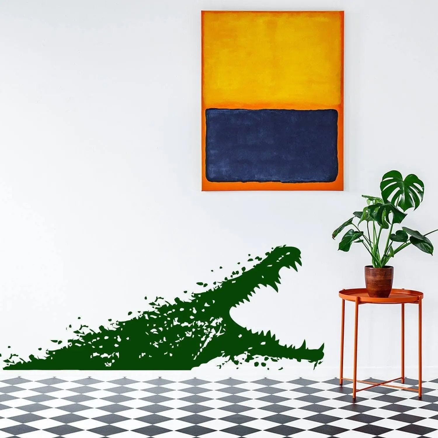 Adhesivo de vinilo para pared, diseño de aventura, 150 x 58 cm