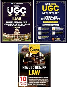 UGC NET Law Book 2026
