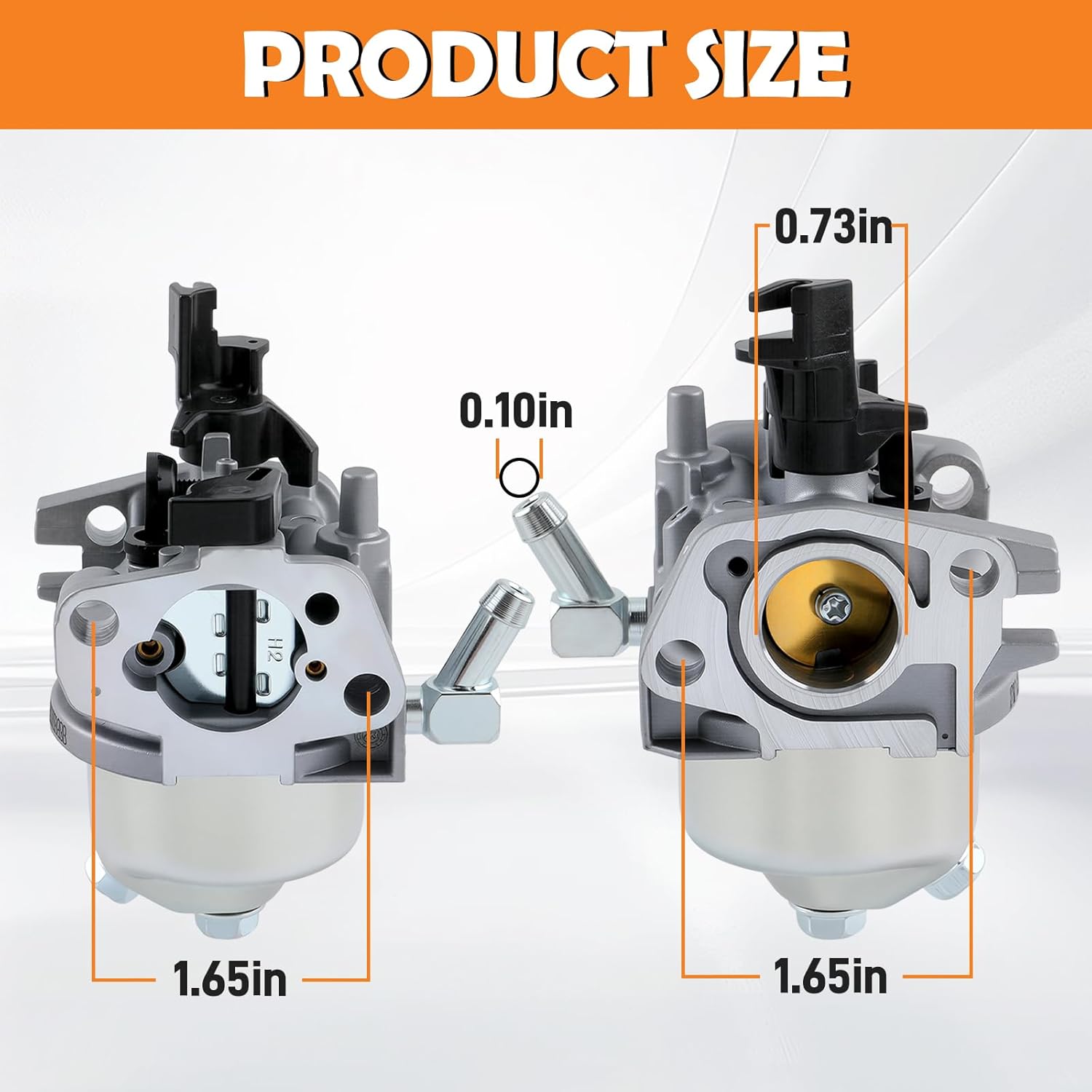 HUAYI Carburetor 420594 Fit for Sears 208CC Craftsman LCT 24 INCH Tiller 917.299010 917.299011 Carb Harbor Freight Predator 69675 69676 69728 69729 Generator