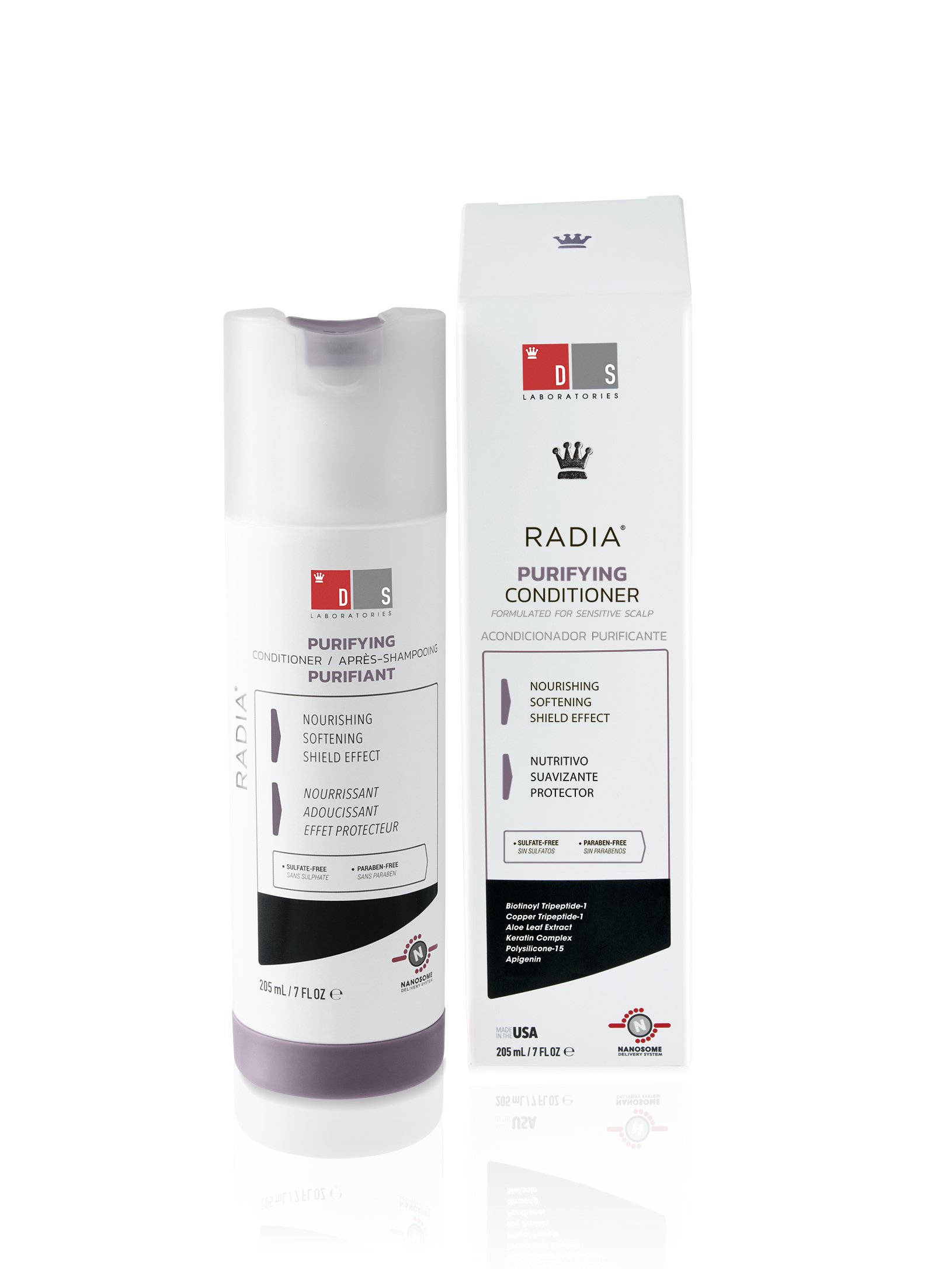 Radia – Conditioner for Sensitive Skin or with Trend Dermatitis, 205 ml