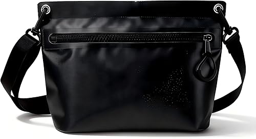 Bolsa impermeable de 2 litros con cremallera totalmente impermeable, asa y correa ajustable para natación, viajes, playa