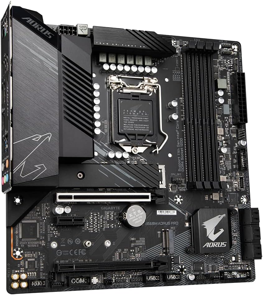 Gigabyte B560M AORUS PRO Intel B560 Express LGA 1200 Micro ATX Motherboard