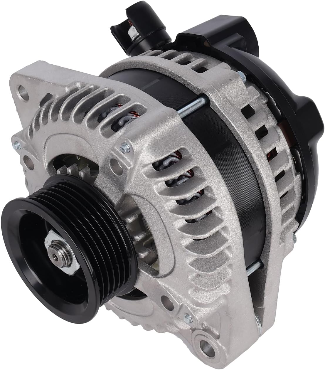 PAROD 12V 130A Alternator Fit for 2003-2009 Acura MDX, 2005-2008 RL, Pilot, 2004-2008 TL, 2005-2007 Honda Odyssey, 2006-2008 Ridgeline,CW 6-Groove Pulley,Replace for 31100RJAA01