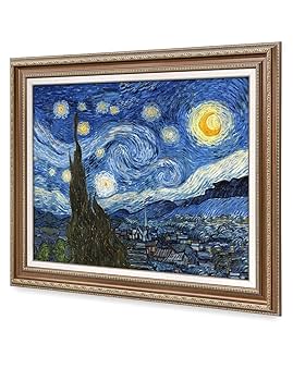 コッポラオリジナルアート作品 まとめ売りセット価格 絵画 art オシャレart Amazon.co.jp: ゴッホの夜のカフェテラスキャンバス壁アート絵画