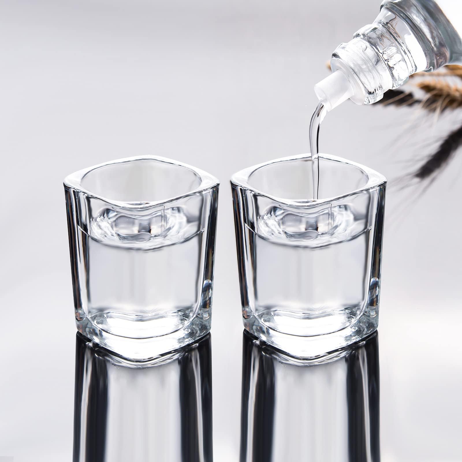 ParaCity Cool Shot Glasses 2 oz, Tequila Shot Glasses with Heavy Base, Gift for Men Father's Day Gift (2) - Image 4