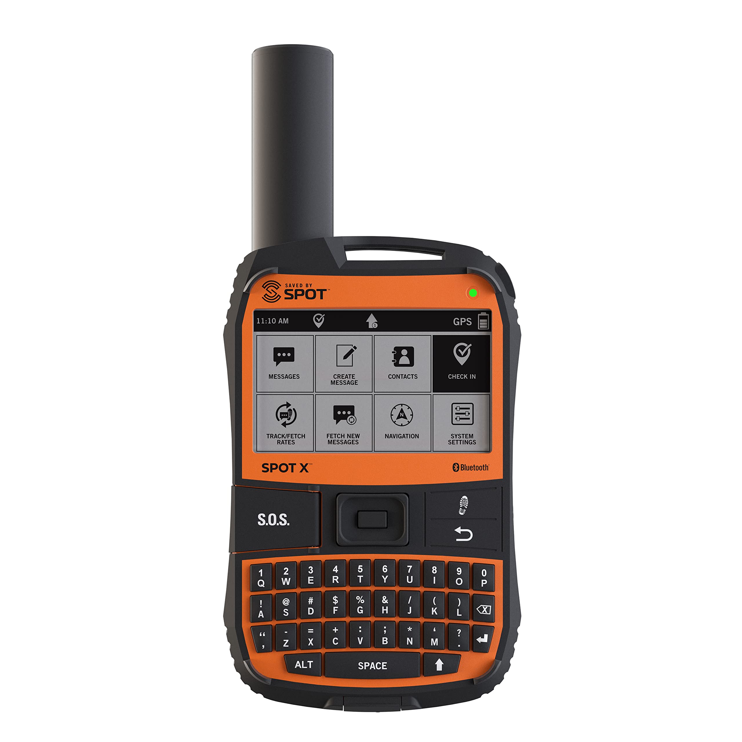 SPOT X Mensajero Satelital Bidireccional con Seguimiento GPS | Dispositivo de Mano para Senderismo, Acampada y Trabajadores Solitarios y Comunicación Fuera de la Red | Red Satelital Globalstar | Se
