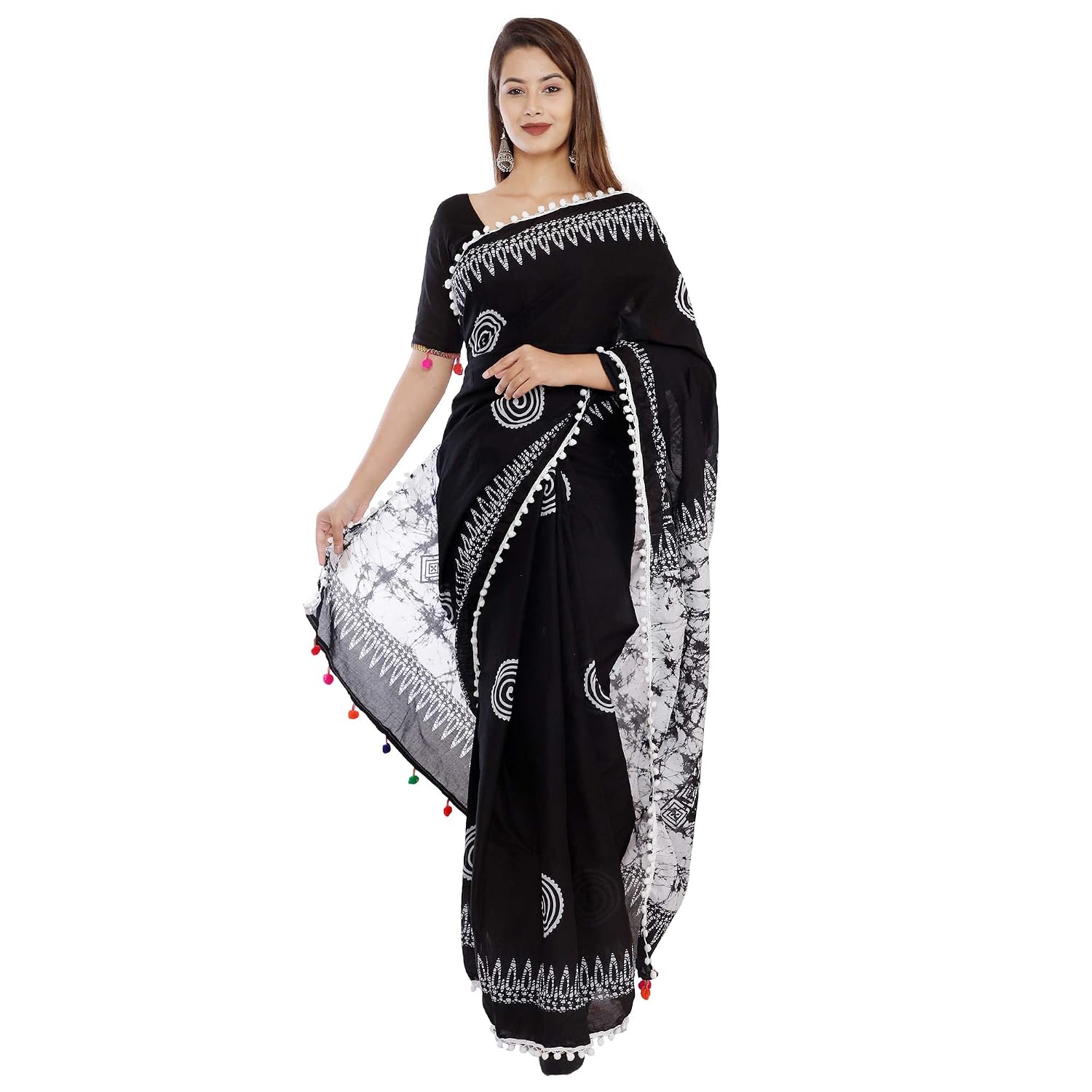 Tushar Handicrafts Women's Cotton Saree 