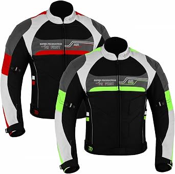 PROFIRST Motorcycle Jacket Men Waterproof with CE Armor All Season Armored Motorcycle Riding Jacket