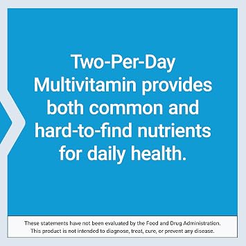 Life Extension Two-Per-Day Multivitamin, Vitamins B, C, D, zinc, Packed with Over 25 Vitamins, Minerals & extracts, Two-Month Supply, Non-GMO, Gluten-Free, 120 Capsules