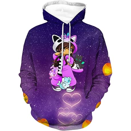 Novelty Casual Hoodie Unisex Pullover Long Sleeve Sweatshirts With Pocket for Kids