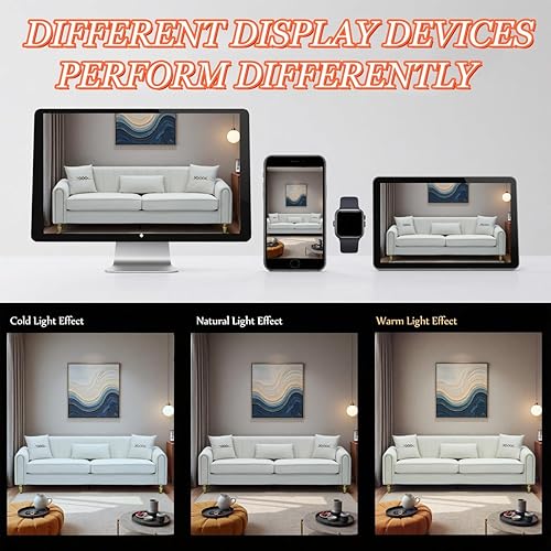 Miniatura 8 de Sofá de terciopelo de 87.5 pulgadas, sofá de 3 plazas, cómodo y moderno, con 3 almohadas suaves, sofá tapizado para sala de estar, dormitorio,