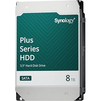 【NAS用HDD】Synology HAT3320-8T [8TB 3.5" SATA 7,200rpm / NASグレードHDD(MTTF100万時間) / 3年保証] 国内正規代理店フィールドレイク取扱品 | CMRテクノロジーを搭載したSATA