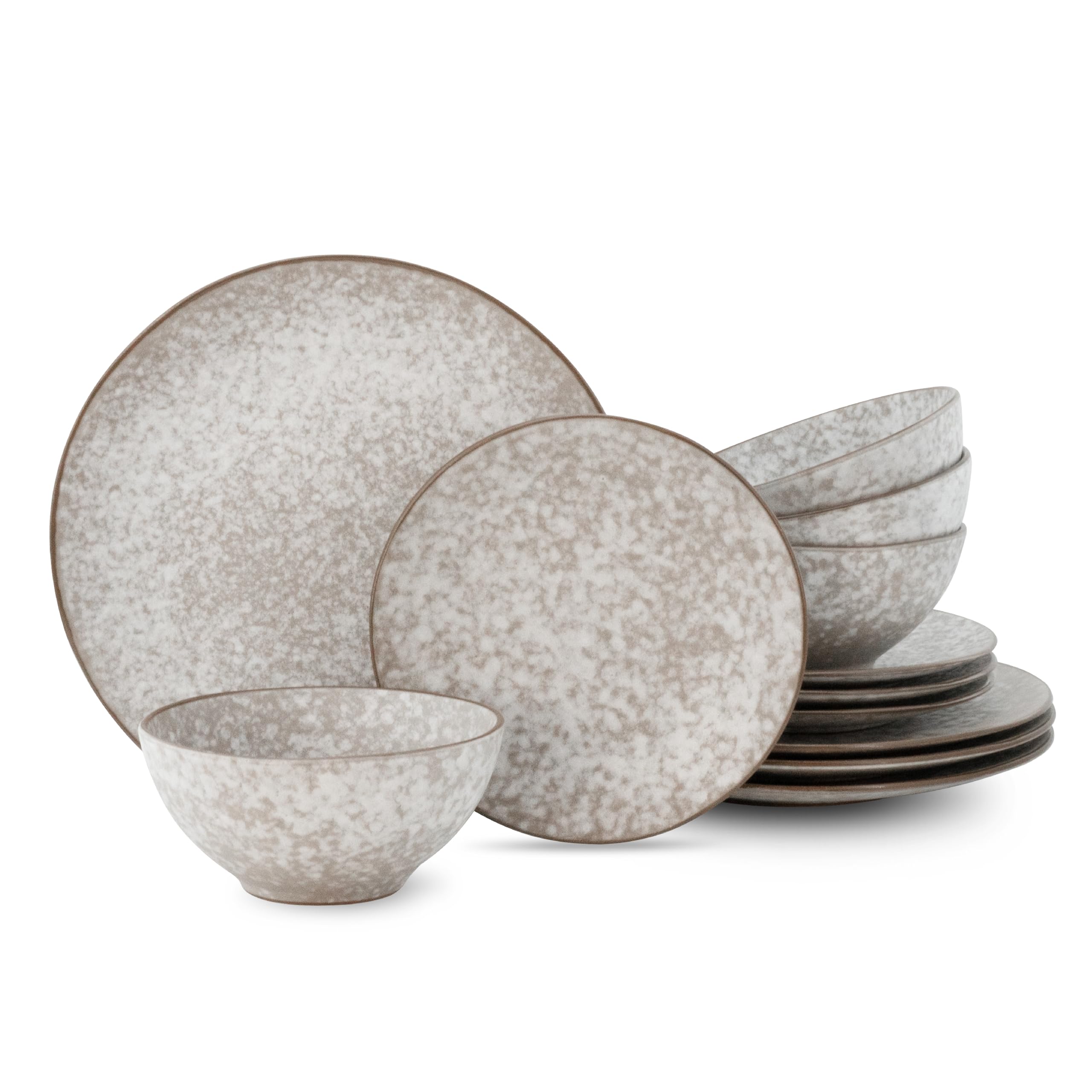 Amazon.com: Mimola Ceramic Dinnerware Sets,Handmade Reactive Glaze