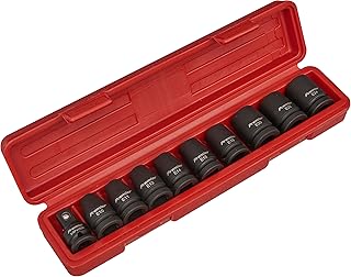 Sealey Ak2301 Impact TRX-Star Female Socket Set 10Pc 1/2Sq Drive