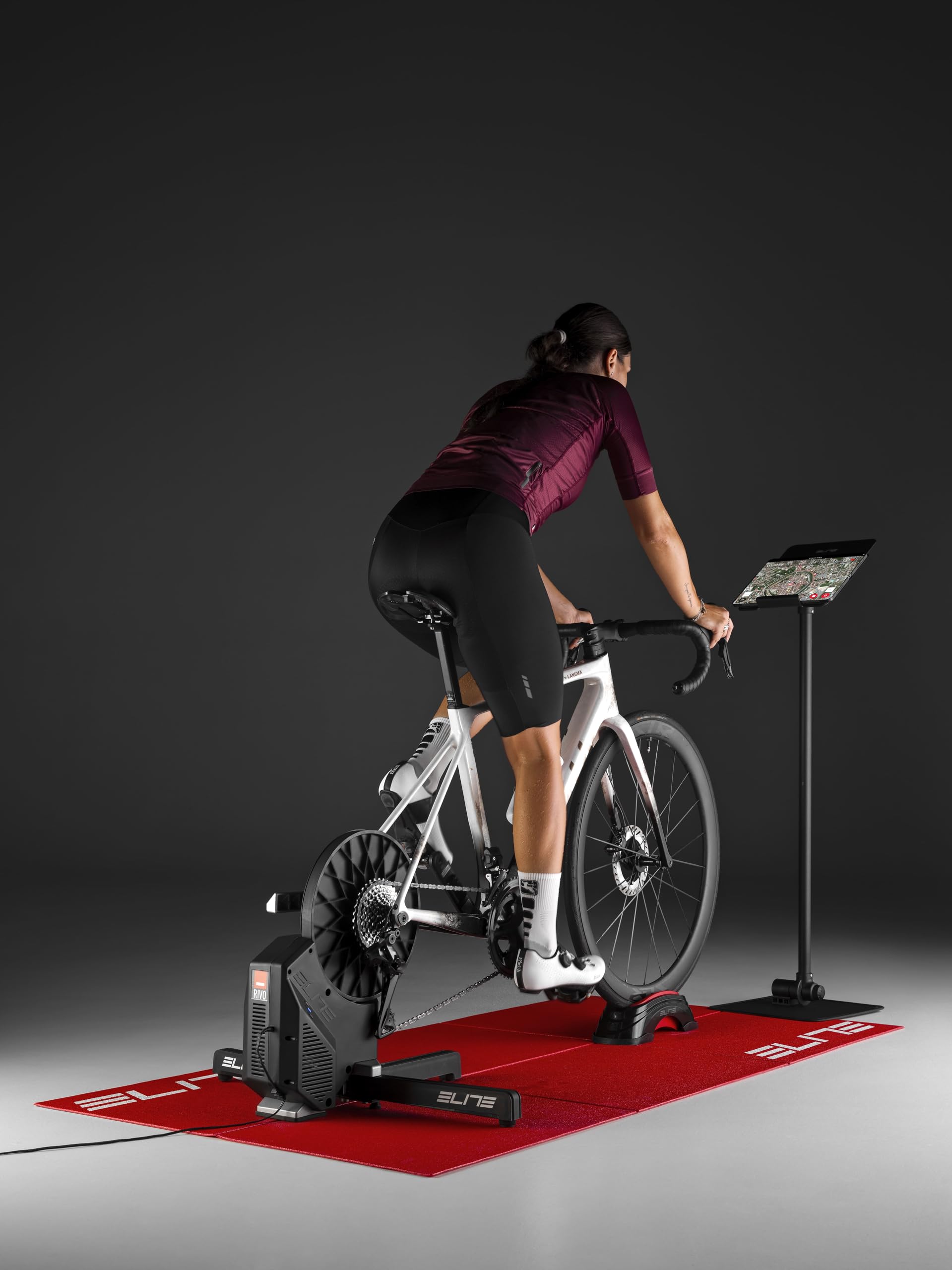 elite rennrad trainer Rivo Direct Drive Smart ideal for all types Farbe:Schlammbraun BMC URS AL ONE member:50170165493928:2400