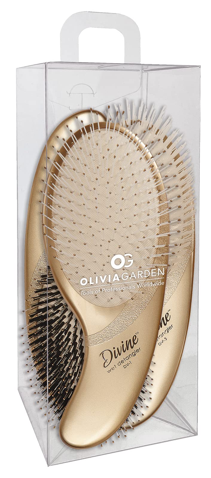 Olivia Garden Divine Innovative Ergonomic Design Hair Brush