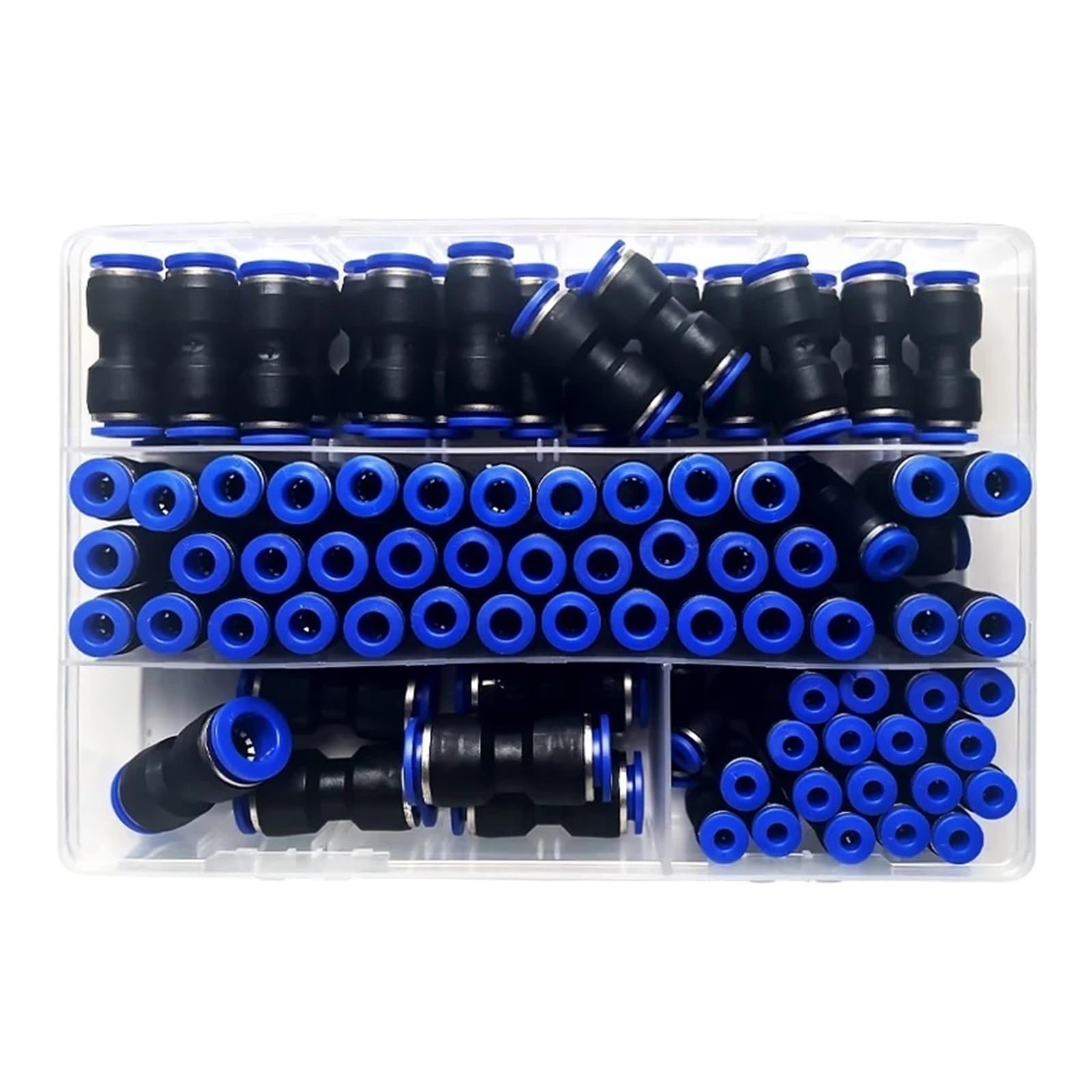 Kit de raccords pneumatiques en PU de 4, 6, 8, 10, 12 et 14 mm à déverrouillage facile par simple pression.(A kit (23pcs),5 BOXES)
