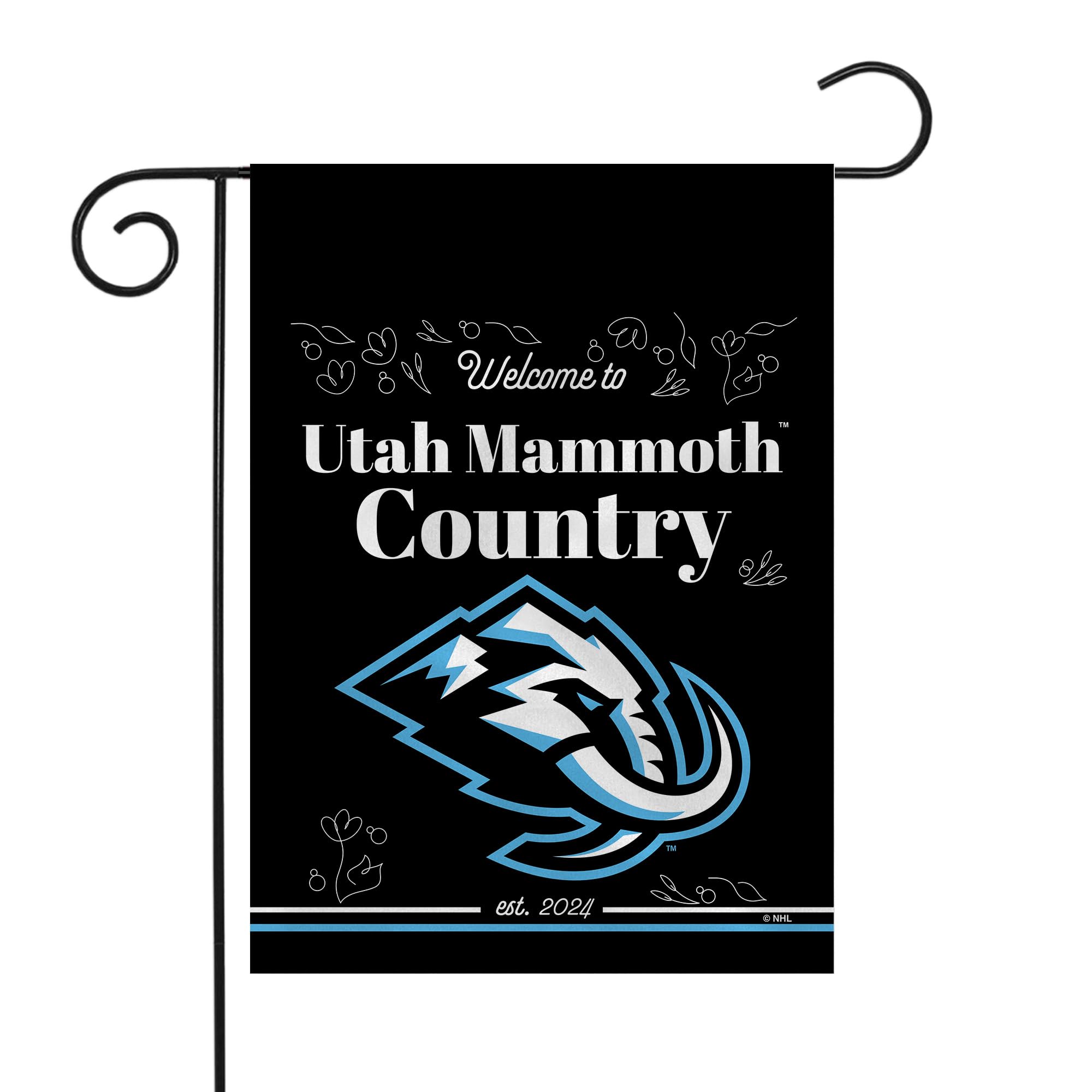 Drapeau de jardin Utah Mammouth par Rico Industries double face haute qualité