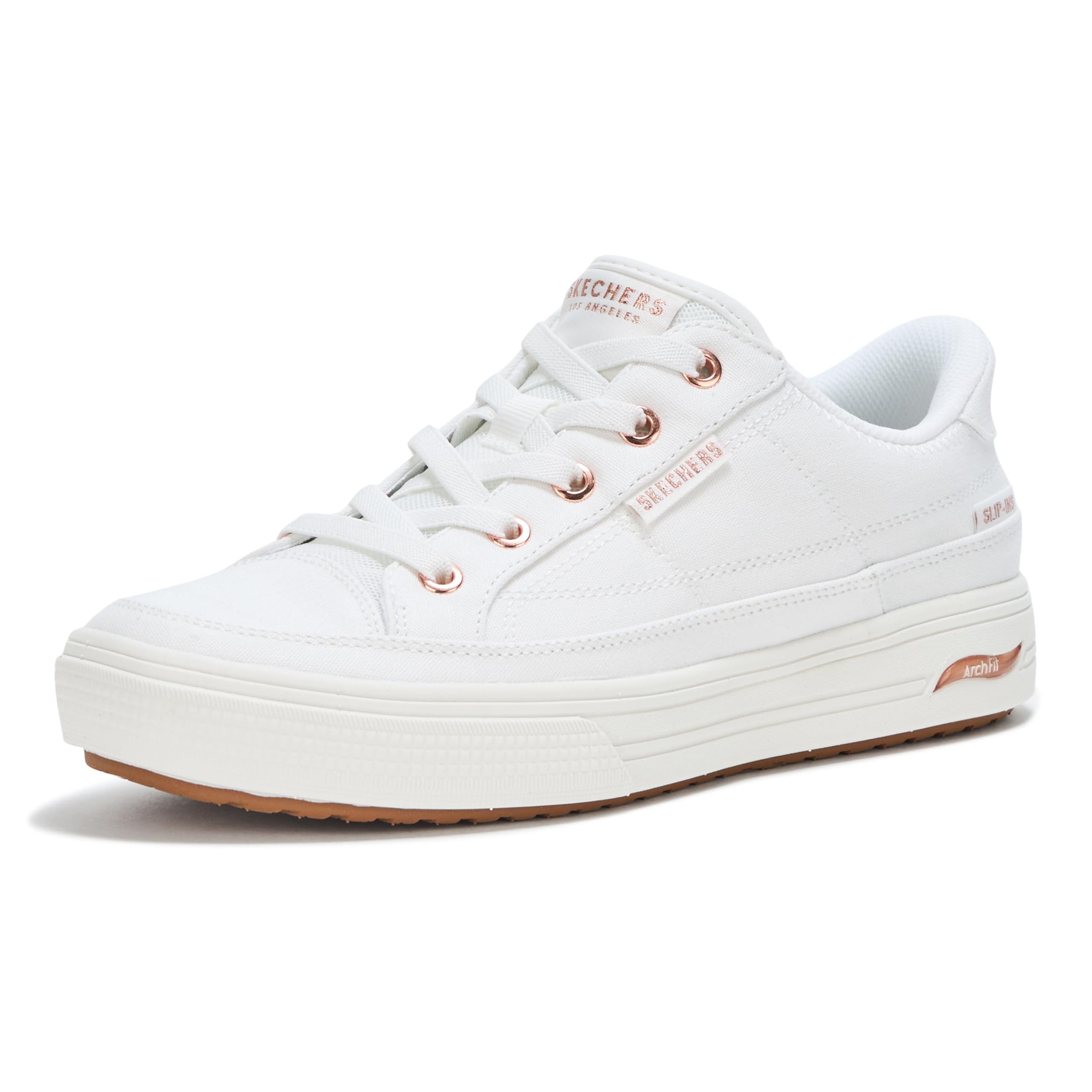 Skechers Womens Arch Fit Arcade-See Ya There Hands Free Slip-ins Sneaker