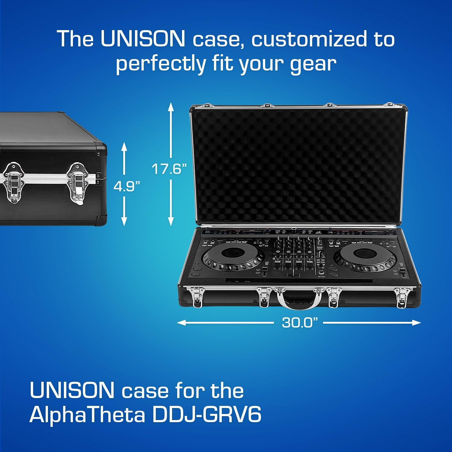 ANALOG CASES AlphaTheta DDJ-GRV6 Case - Ultra-Lightweight UNISON Hard Case