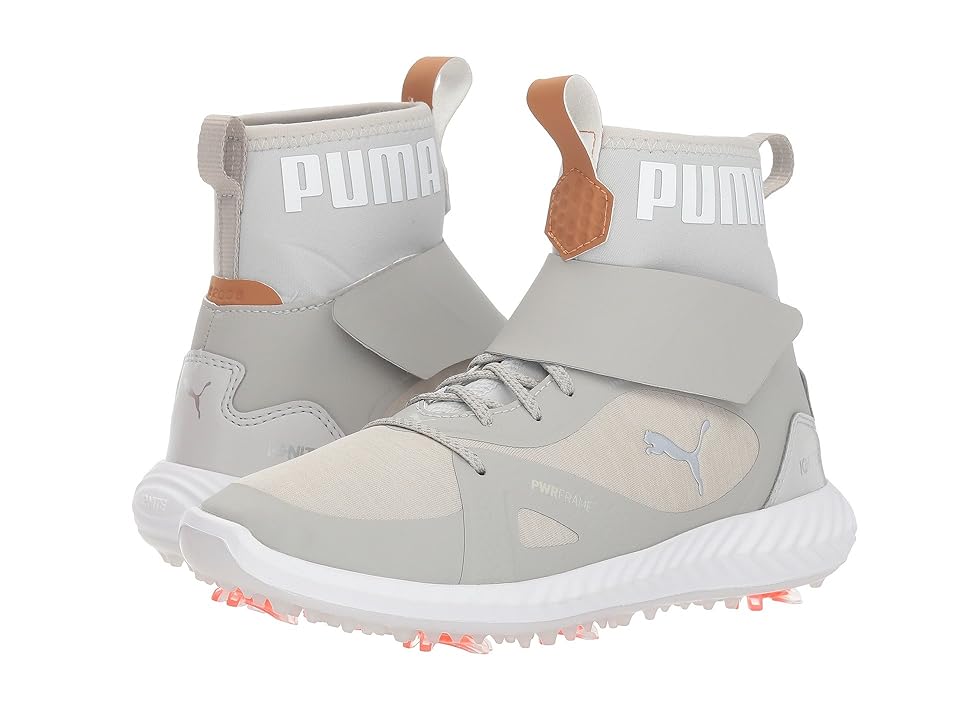 

PUMA Golf Ignite Power Adapt Hi-Top Jr (Little Kid/Big Kid) (Gray Violet/Puma Silver) Men's Golf Shoes